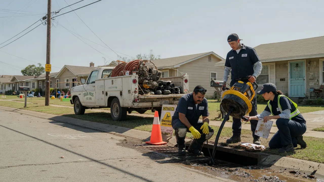 Drain Cleaning in Redwater, TX near me